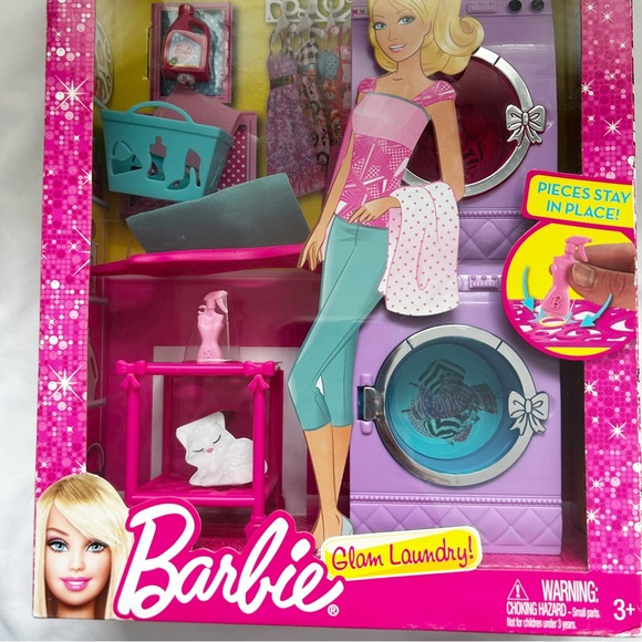 Vintage New Barbie Glam Laundry - Picture 4 of 9
